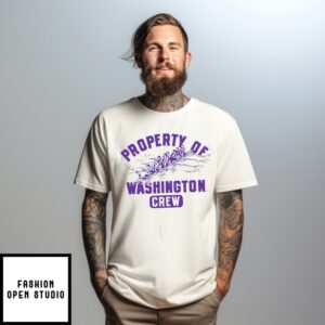 Property Of Washington Crew Boat Racing T-Shirt