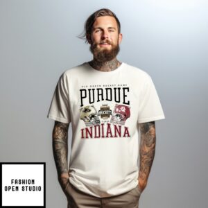 Purdue Vs Indiana Ncaa Football Rivalry Gameday 2025 Helmet Shirt