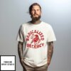 Radicalized By Basic Decency Logo T-Shirt