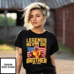Rip Hulk Hogan Legends Never Die Bother T-Shirt