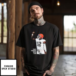 Shedeur Sander They Forgot Who I Am T-Shirt