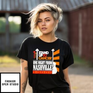 Stand Up To Cancer Telecast 2025 One Night From Nashville T-Shirt