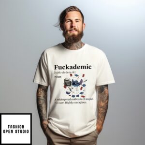 Stitch Fuckademic Noun T-Shirt