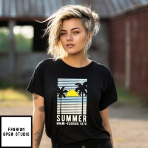 Summer Miami Florida 1970 Vintage T-Shirt