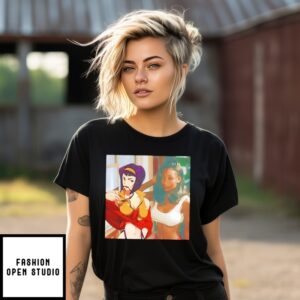 Summer Walker X Faye Valentine Manga Cowboy Bebop T-Shirt
