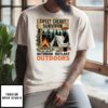 Sweet Cherry Survivor 2025 Outdrink Outlast Outdoors T-Shirt