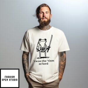 T’Was The ‘Tism M’Lord Frog Samurai T-Shirt