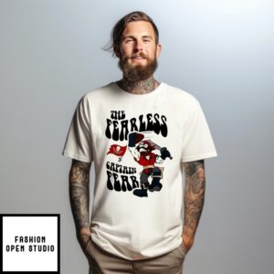 Tampa Bay Buccaneers The Fearless Captain Fear Mascot T-Shirt