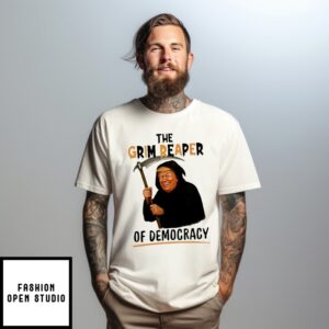 The Grim Reaper Of Democracy Trump Halloween T-Shirt