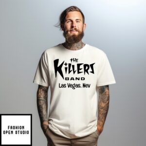 The Killers Band Summer Collection Las Vegas T-Shirt