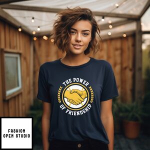 The Power Of Friendship Milwaukee Brewers Baseball T-Shirt