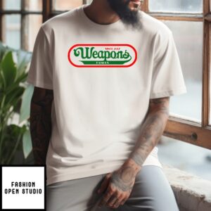 Weapons Movie Nathan’S Famous Hot Dog Logo Parody T-Shirt