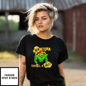 Whatcha Gonna Do Hulk Hogan Rip Hulked T-Shirt