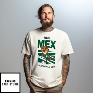 2026 Fifa World Cup Mexico Mascot T-Shirt