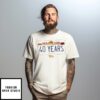 40 Years 1985 2025 License Plate Back To The Future T-Shirt
