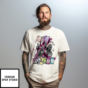 A’Ja Riyadh Wilson Las Vegas Aces Signature T-Shirt