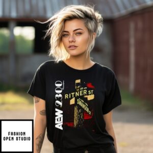 Aew 2300 Philadelphia Street Sign T-Shirt