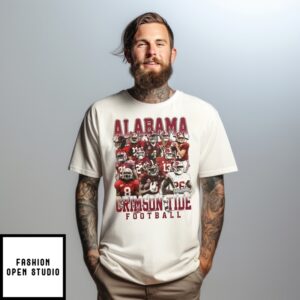 Alabama Crimson Tide Football All Team Vintage T-Shirt
