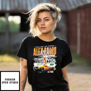 Alex Palou 2025 Indy 500 Winner Signature T-Shirt