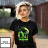 Alien Ripley And Xenomorph In Space No One Can Hear You Scream T-Shirt