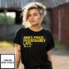 Ames Pride Fashionably Late T-Shirt