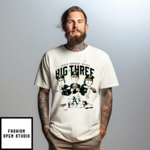 Athletics Big Three Caricature T-Shirt