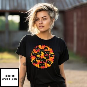 Autumn Kittens T-Shirt