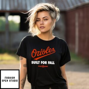 Baltimore Orioles 2025 Postseason Built For Fall T-Shirt