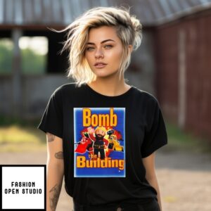 Bomb The Building Game Graphic T-Shirt