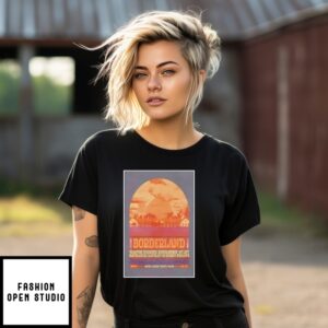 Borderland Sep 12-14 2025 In East Aurora Ny Concert Poster T-Shirt