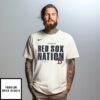 Boston Red Sox 2025 Mlb Postseason Legend Red Sox Nation T-Shirt