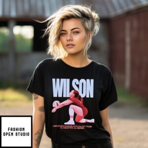 Briana Wilson Alabama Volleyball Libero Defensive T-Shirt