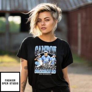 Camron Seagraves North Carolina Baseball Graphic T-Shirt