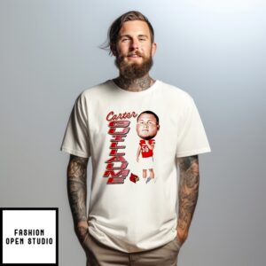 Carter Guillaume Louisville Cardinals Caricature T-Shirt