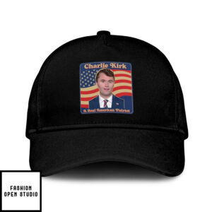 Charlie Kirk A Real American Patriot Hat