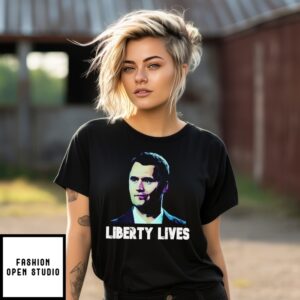 Charlie Kirk Liberty Lives T-Shirt
