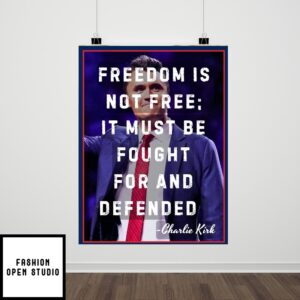 Charlie Kirk Protest Sign