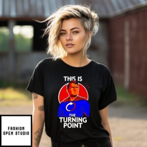 Charlie Kirk Superhero This Is The Turning Point T-Shirt