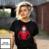 Chicago Bulls Nba Michael Myers Scary Halloween Mashup T-Shirt