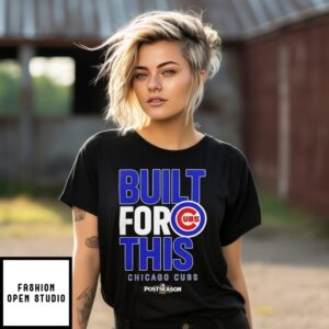 Chicago Cubs Built For This October 2025 Postseason T-Shirt