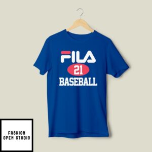 Chicago Cubs Sammy Sosa Fila 21 Baseball T-Shirt