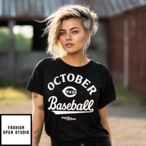 Cincinnati Reds 2025 Mlb Postseason October Baseball Locker Room T-Shirt