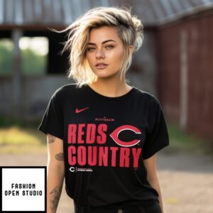 Cincinnati Reds 2025 Mlb Postseason Reds Country T-Shirt