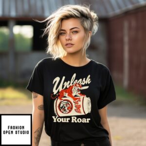 Cincinnati’S Football Unleash Your Roar Hudey 14-K Premium Beer T-Shirt