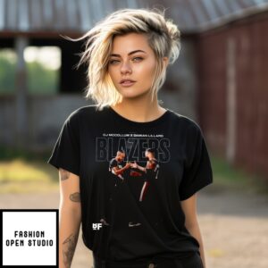 Cj Mccollum X Damian Lillard Blazers Nba Duos Were So Fun T-Shirt