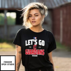 Cleveland Guardians 2025 Postseason Official Let’S Go Team T-Shirt
