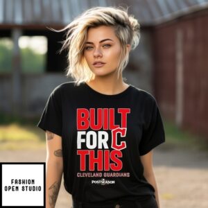 Cleveland Guardians Built For This October 2025 Postseason T-Shirt