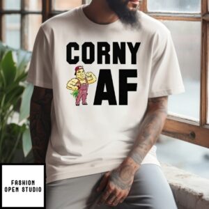 Corny Af Nebraska Cornhuskers T-Shirt