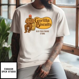 Cracker Barrel Gorilla Biscuits Old Foolywang Store T-Shirt
