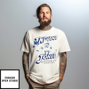 Daniel Jones Indiana Jones And The Dimes Of Destiny Indianapolis Colts T-Shirt